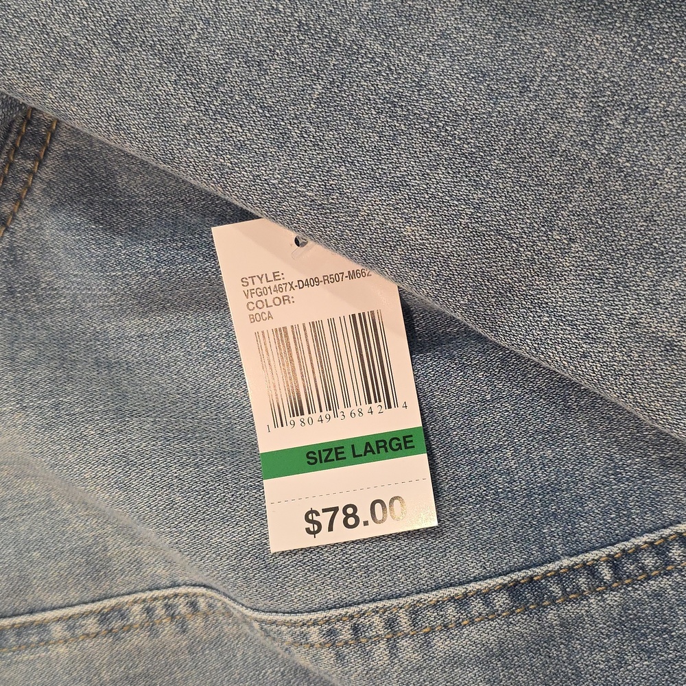 Curve Appeal Braided Denim Jacket, Light Wash - Picture 3 of 7